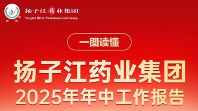 一图读懂扬子江药业集团2025年年中工作报告